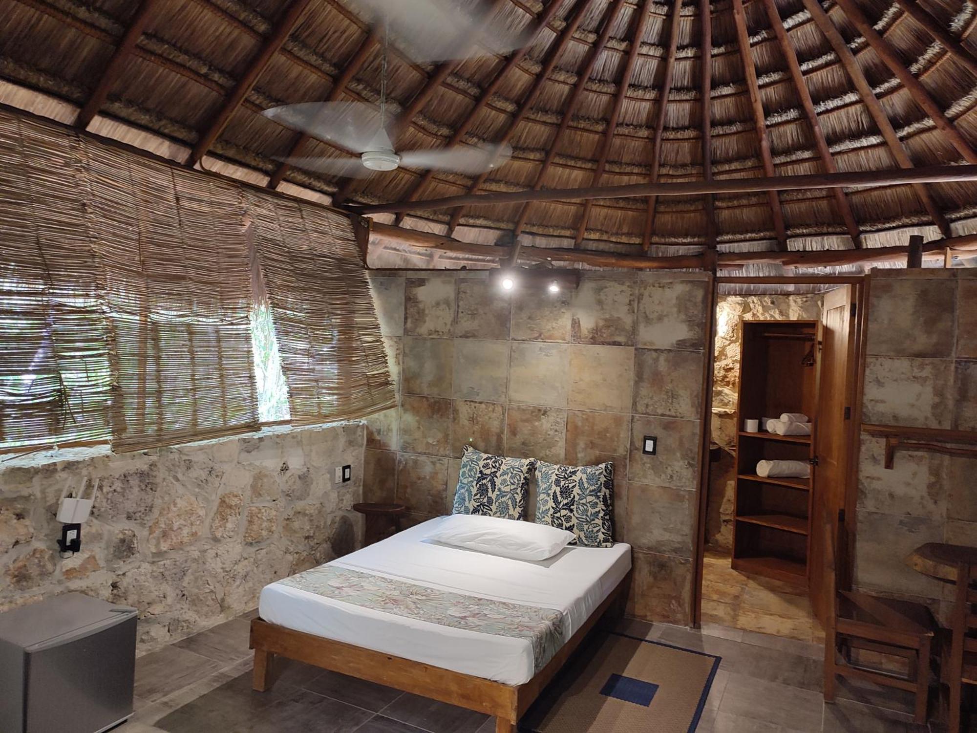 Aldea Maya-Ha Cabanas Con Cenotes 푸에르토 모렐로스 외부 사진