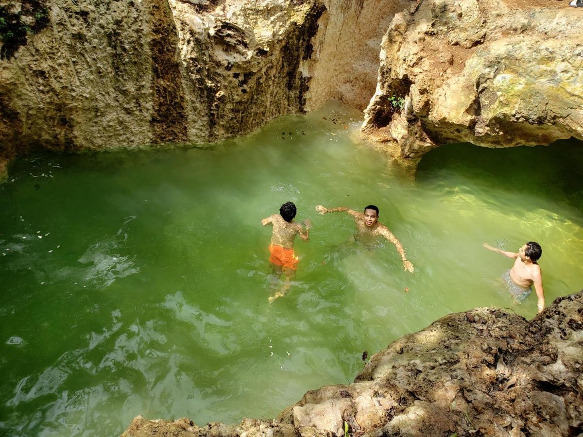 Aldea Maya-Ha Cabanas Con Cenotes 푸에르토 모렐로스 외부 사진